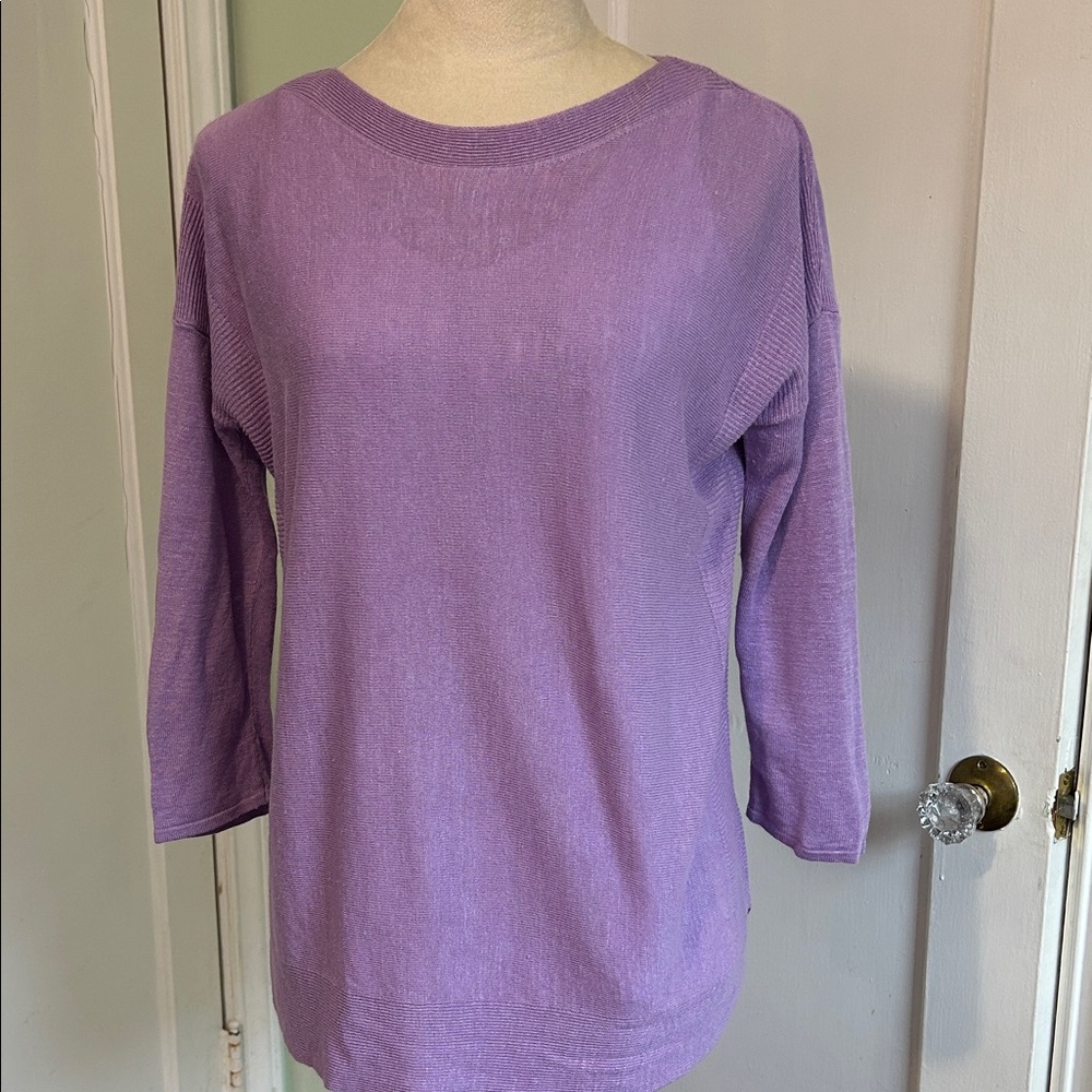 J. Jill Linen Blend Sweater